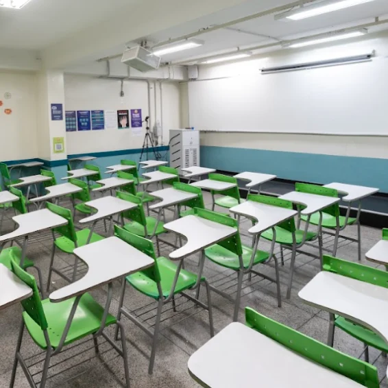 Sala de aula do Bernoulli em Santo Agostinho.