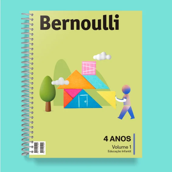 Material didático do Colégio Bernoulli para a primeira fase da Educação Infantil.