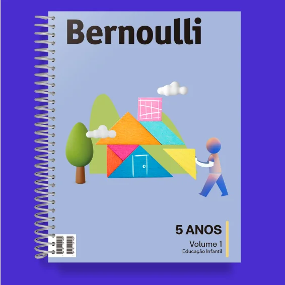 Material didático do Colégio Bernoulli para a segunda fase da Educação Infantil.