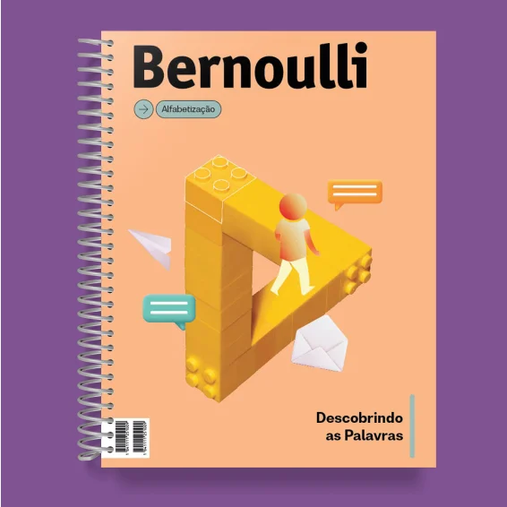 Material didático do Colégio Bernoulli para a alfabetização na Educação Infantil.