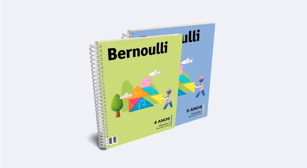 Material didático do Colégio Bernoulli para a Educação Infantil.